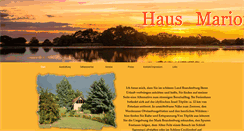Desktop Screenshot of ferienhaus-in-toeplitz.de